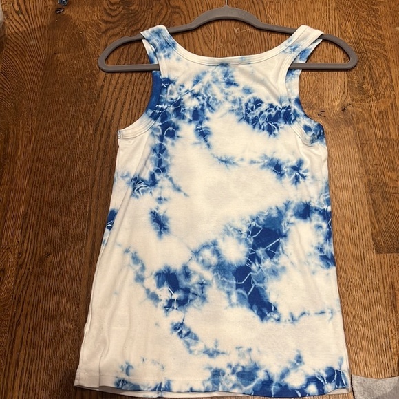 Splendid Women’s Blue and White Tank Top Size Large - Picture 4 of 4